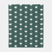 Moderner, minimaler eleganter Foto Abschluss Fleecedecke (Vorderseite)