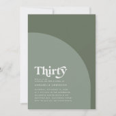 Moderner, minimaler geometrischer Weise - Grüner G (Vorderseite)