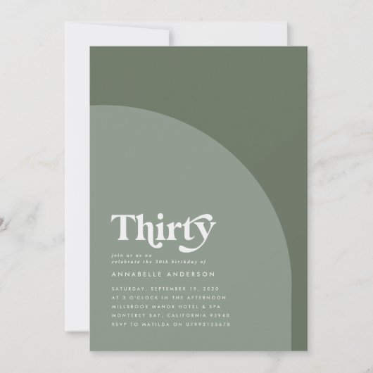 Moderner, minimaler geometrischer Weise - Grüner G (Vorderseite)