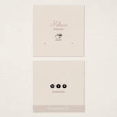 Moderner minimaler Minimalistischer Gestaltungshal (Vorne & Hinten)