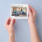 Moderner minimaler professioneller Immobilien Flye Flyer (Gruppe)