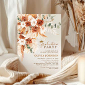 Moderner Minimaler QR-Abschluss für Foto Einladung