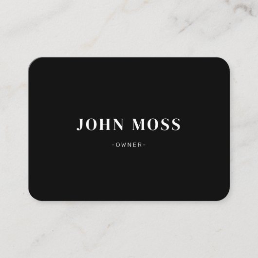 Moderner Minimaler QR-Code Visitenkarte (Vorderseite)