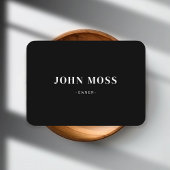 Moderner Minimaler QR-Code Visitenkarte