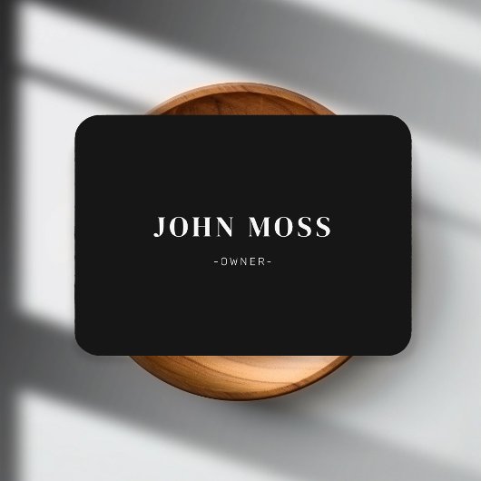 Moderner Minimaler QR-Code Visitenkarte