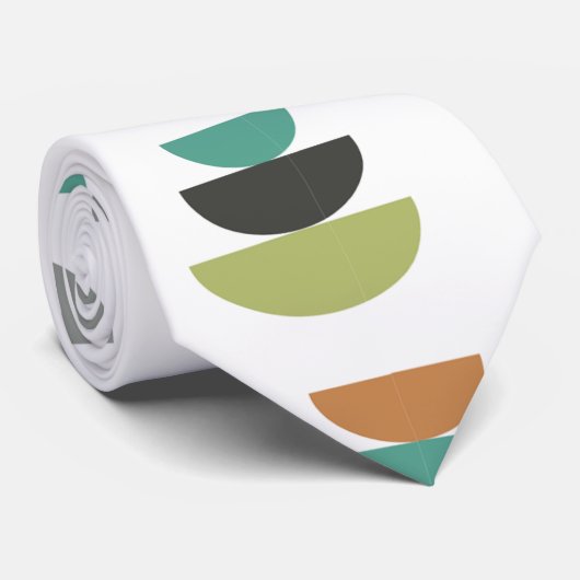 Moderner Minimalismus der Mitte des Jahrhunderts Krawatte (Gerollt)