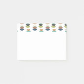 Moderner Minimalismus der Mitte des Jahrhunderts Post-it Klebezettel (Vorderseite)