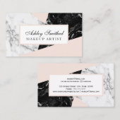 moderner Minimalist erröten berufliches Visitenkarte (Vorne/Hinten)