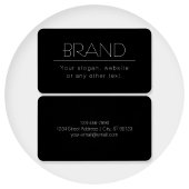 Moderner, minimalistisch bearbeitbarer Text | Schw