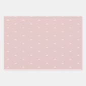 Moderner Minimalistisch Beige Boho Rainbow Geschenkpapier Set (Vorderseite 2)