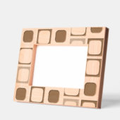 Moderner Minimalistisch geometrischer Bildrahmen Geätzte Rahmen (Links)