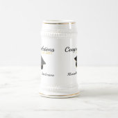 Moderner Minimalistischer Abschluss 2023 Bierglas (Mittel)