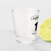 Moderner Minimalistischer Abschluss 2023 Schnapsglas (Links)