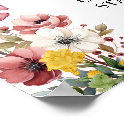 Moderner Minimalistischer Abschluss Mein nächster  Poster (Ecke)