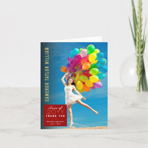 Moderner Minimalistischer Abschluss zum Einfachen  Dankeskarte