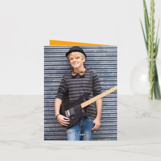 Moderner Minimalistischer Abschluss zum Einfachen  Dankeskarte (Rückseite)