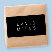 Moderner minimalistischer, bearbeitbarer Name | Sc