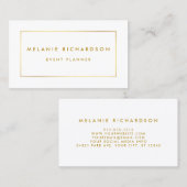 Moderner Minimalistischer Beruflicher Eleganter Go Visitenkarte (Vorne/Hinten)