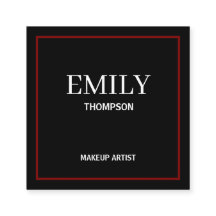 Moderner Minimalistischer Beruflicher Makeup-Künst