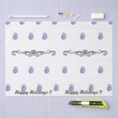 Moderner minimalistischer Blume Seidenpapier (Handwerk)