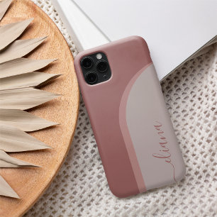 Moderner Minimalistischer Boho Arch Personalisiert Case-Mate iPhone Hülle