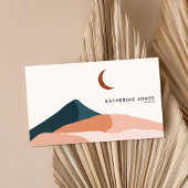 Moderner Minimalistischer Boho Chic Visitenkarte