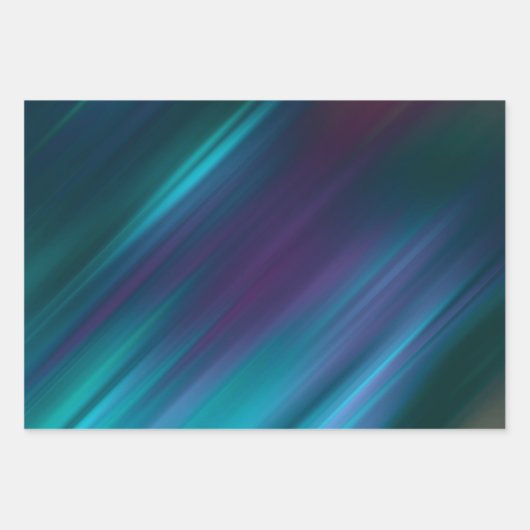 Moderner Minimalistischer, dunkler, metallischer R Geschenkpapier Set (Vorderseite 2)