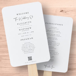 Moderner Minimalistischer Eleganter Chic Simple We Fächer