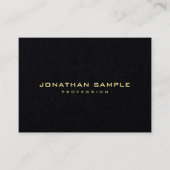 Moderner Minimalistischer eleganter Visitenkarte (Vorderseite)