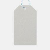 Moderner Minimalistischer Fall Danke, dass Sie die Geschenkanhänger (Rückseite)