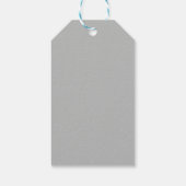 Moderner Minimalistischer Fall Danke, dass Sie die Geschenkanhänger (Rückseite)