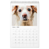 Moderner minimalistischer Familienkalender 2026 Kalender (Mär 2026)