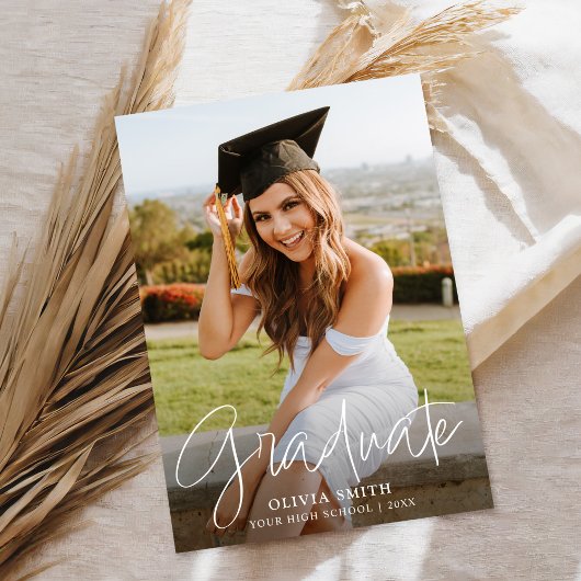 Moderner Minimalistischer Foto Abschluss