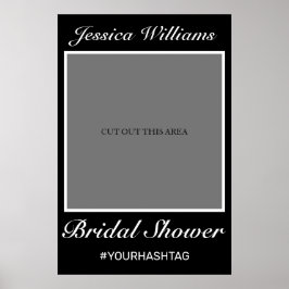 Moderner Minimalistischer Foto-Prop Poster