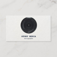 Moderner minimalistischer Fotografen-Objektiv-Logo