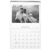 Moderner minimalistischer Fotokalender 2026 Kalender (Jan 2027)