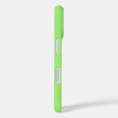 Moderner Minimalistischer, grüner, Personalisierte Case-Mate iPhone Hülle (Rückseite / Rechts)