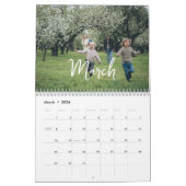 Moderner minimalistischer Kalender 2025 (Mär 2026)