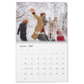 Moderner minimalistischer Kalender 2025 (Jan 2027)