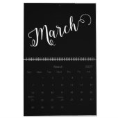 Moderner, Minimalistischer Kalender 2025 (Mär 2027)