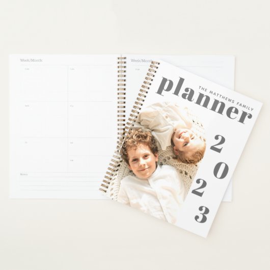 Moderner Minimalistischer Kalender für Fotos mit b Planer (Anzeige)