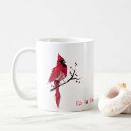 Moderner Minimalistischer Kardinal Kaffeetasse