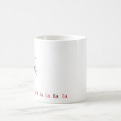 Moderner Minimalistischer Kardinal Kaffeetasse (Mittel)