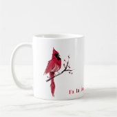 Moderner Minimalistischer Kardinal Kaffeetasse (Links)