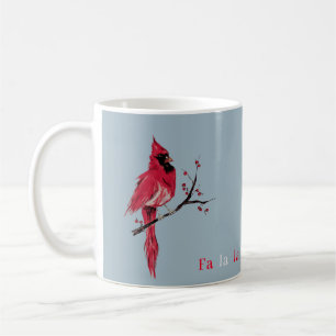 Moderner Minimalistischer Kardinal Kaffeetasse