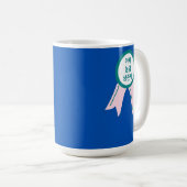„Moderner Minimalistischer Lustiger-Vater-Witz-Übe Kaffeetasse (VorderseiteRechts)