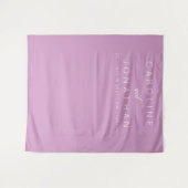 Moderner Minimalistischer, maßgeschneiderter Hochz Wandteppich (Vorderseite (Horizontal))