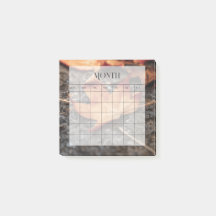 Moderner Minimalistischer Monatsplankalender