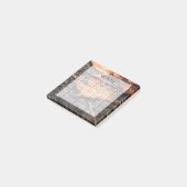 Moderner Minimalistischer Monatsplankalender Post-it Klebezettel (angewinkelt)