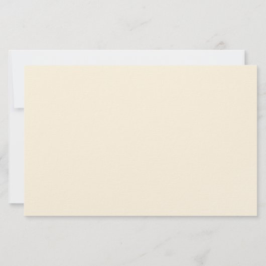 Moderner, Minimalistischer Monogramm-Name Briefpapier (Rückseite)